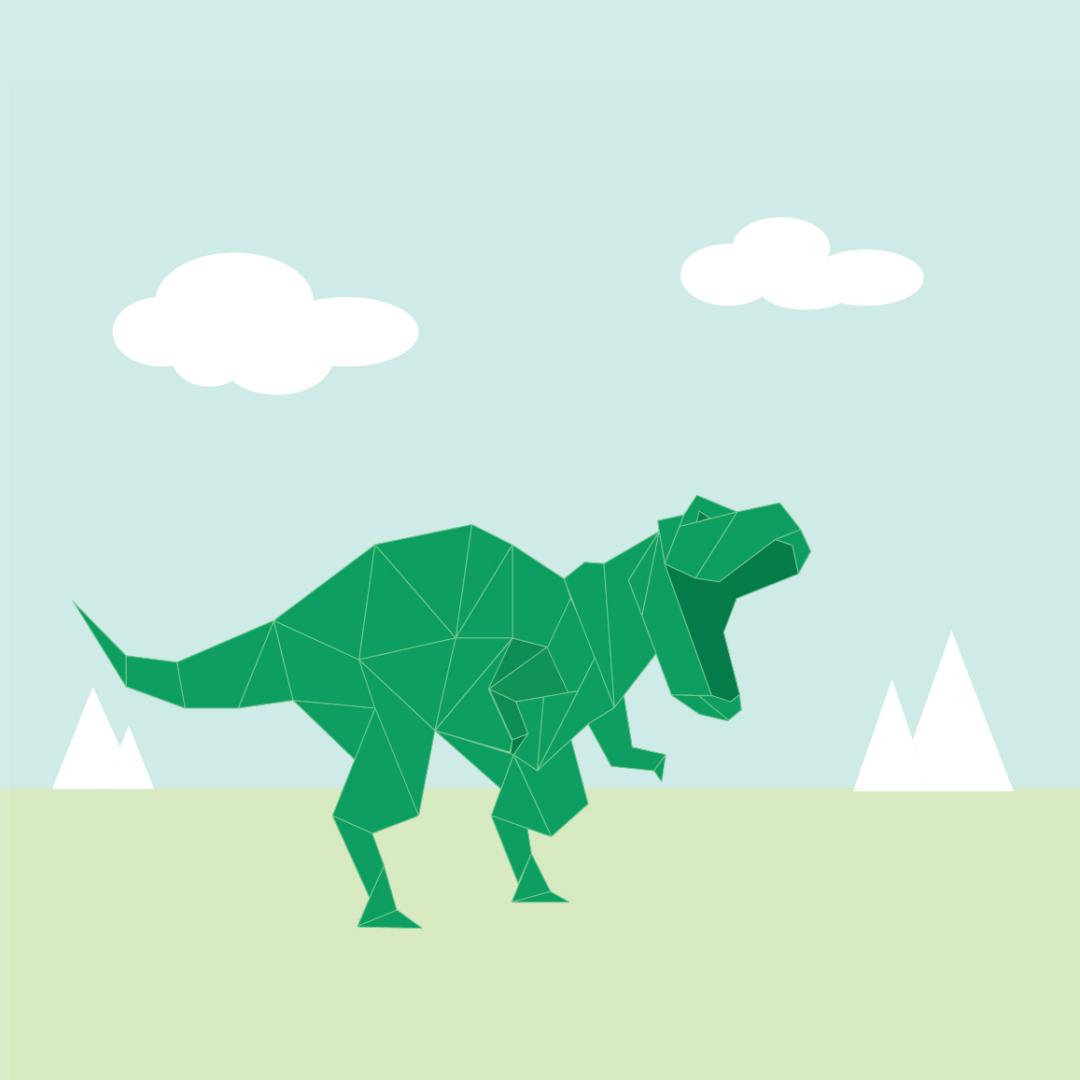 Illustration Mr.Dino by A-STAMPA